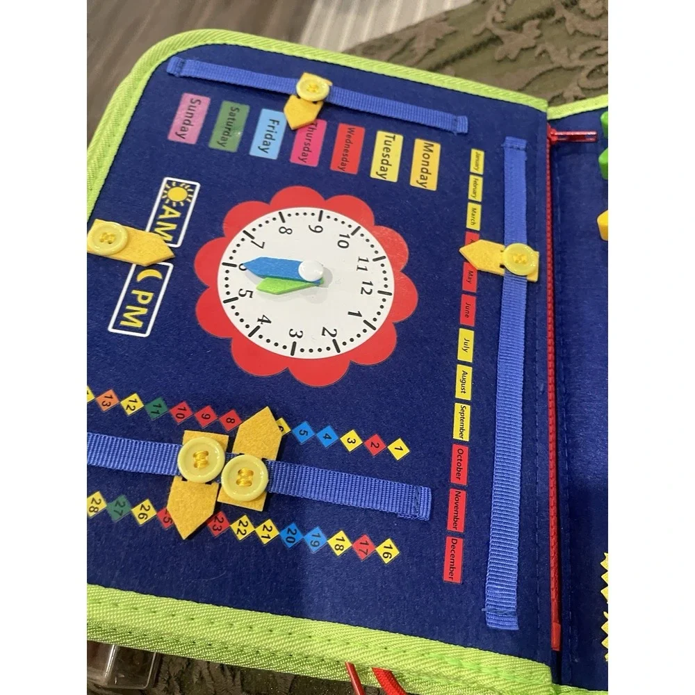 toddler busy board, Cloth‎ Take Along